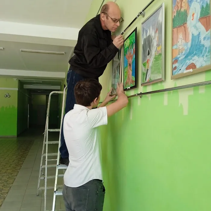 Выставка рисунков по произведениям А.С. Пушкина