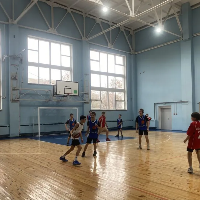 Продолжается школьный турнир по баскетболу