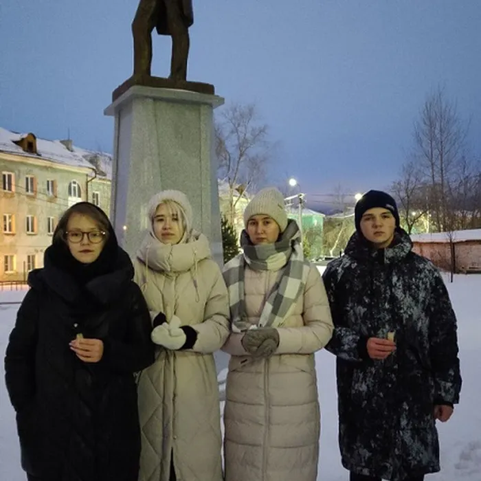 Линейка, посвященная памяти А.С. Пушкина