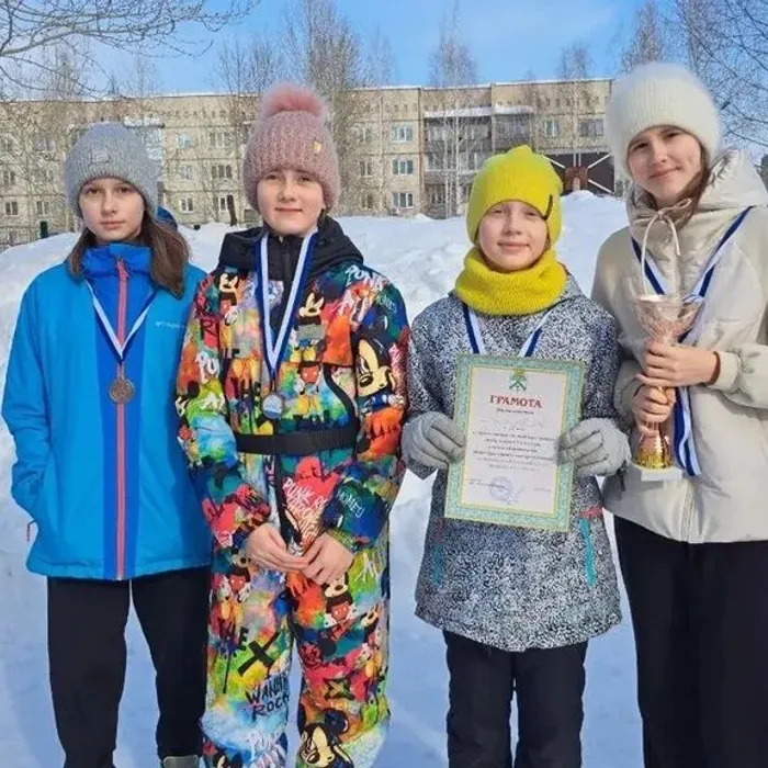 Cоревнования по лыжным гонкам среди 5-х классов